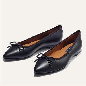 Margaux The Pointe black Nappa size 40.5 wide